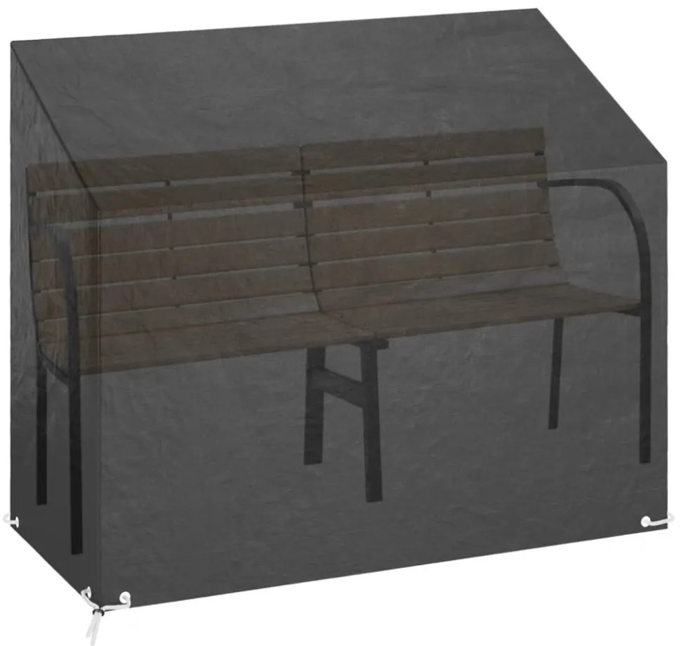 polietilén kerti pad huzat 8 fűzőlyukkal 160x70x70/88 cm