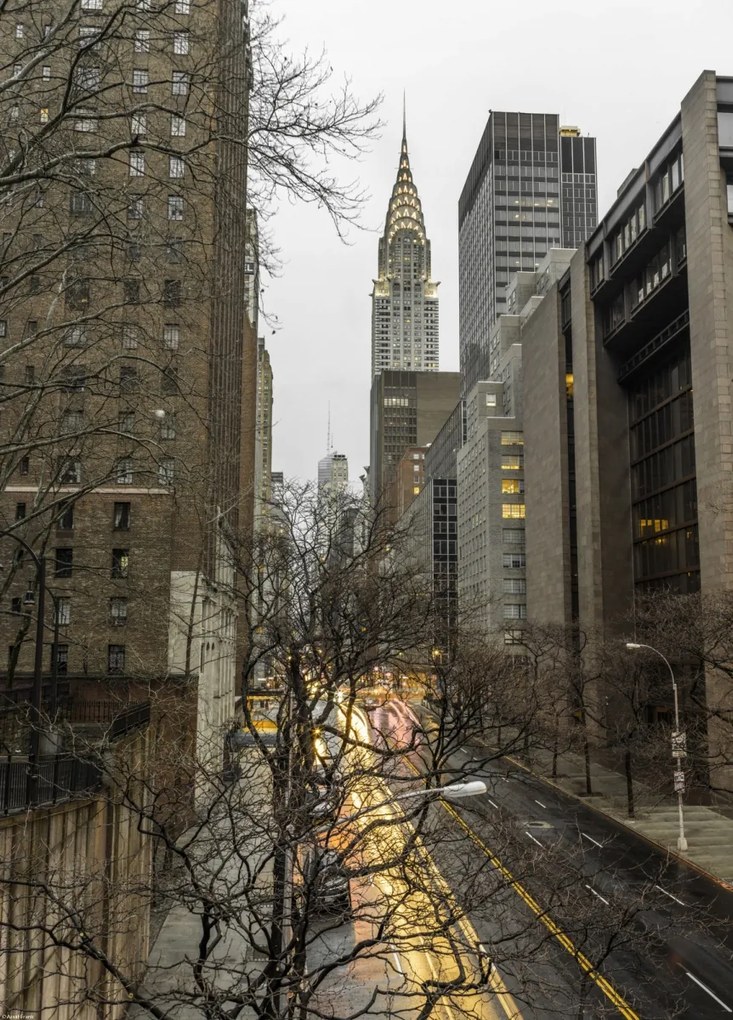 Poszter 39,5x55cm Chrysler Building New York, Assaf Frank