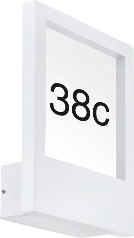 Fali lámpa házszámmal Monteros 98143 Eglo