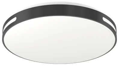 Eglo 300687-LED RGBW Dimmelhető mennyezeti lámpa MONTEGRANARO-Z LED/18,5W/230V fekete + távirányító