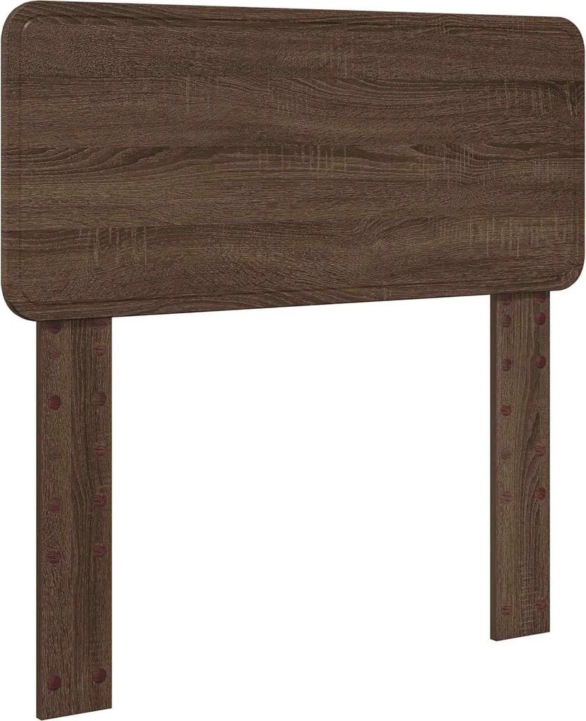 vidaXL Fejtámla Barna Tölgy 80 cm Faanyag