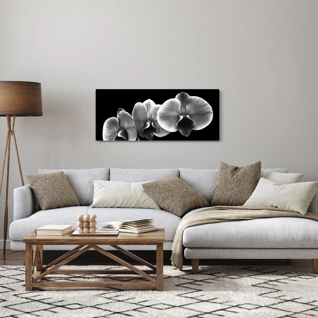 Egy orchidea virág képe (120x50 cm)