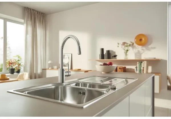 GROHE 32663003 - CONCETTO 360 mm-es mosogatócsaptelep, fényes króm