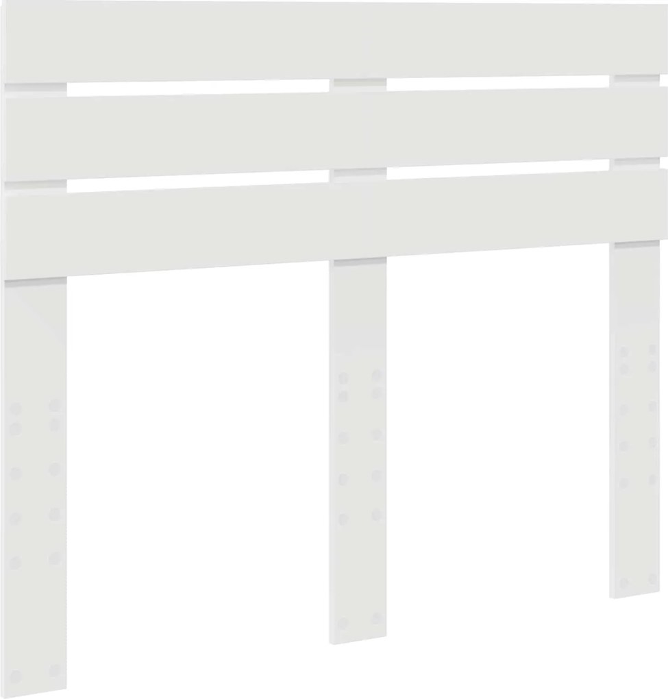 vidaXL Fejtámla Fehér 120 cm Faanyag