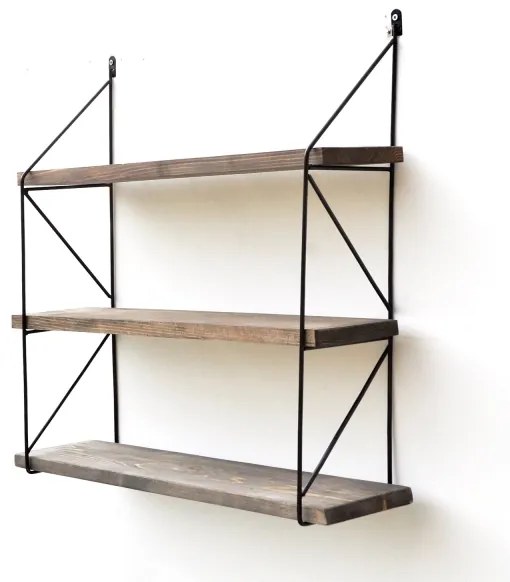 Fali polc 60x55 cm fenyő