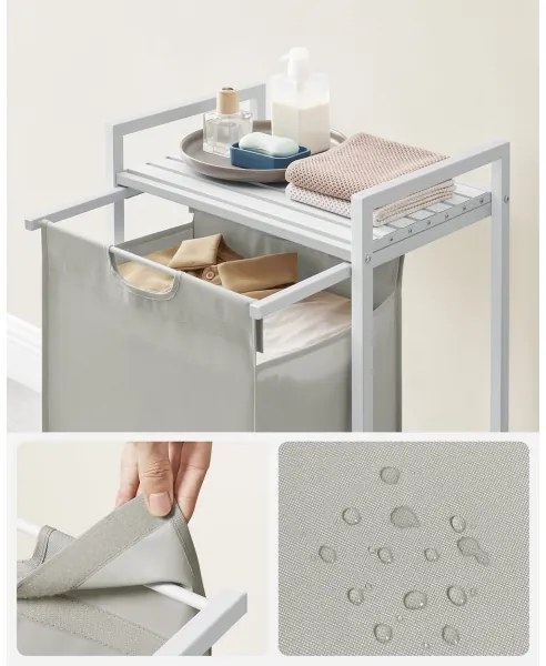 REX fehér szennyeskosár