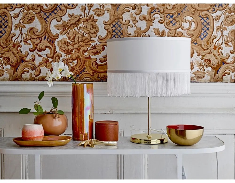 Lazacszínű-krémszínű kerámia bögre 280 ml Paula – Bloomingville