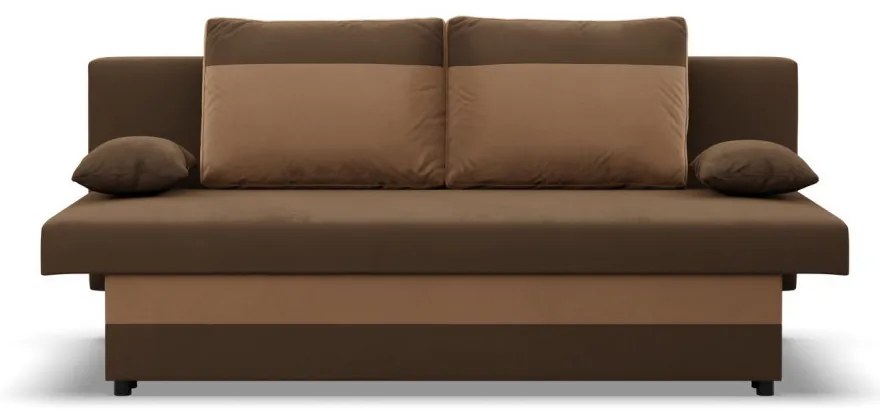 Sony kanapé, szövet anyag, bonell töltet, barna