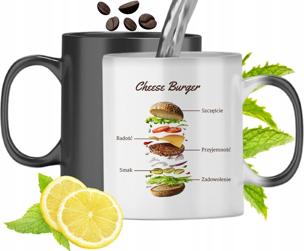 Színváltós Mágikus Bögre Szakácsoknak, fényképes nyomattal