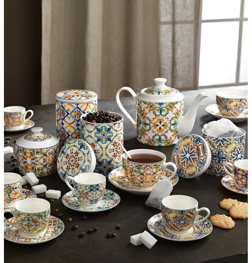Kávétartó porcelán doboz Medicea – Brandani