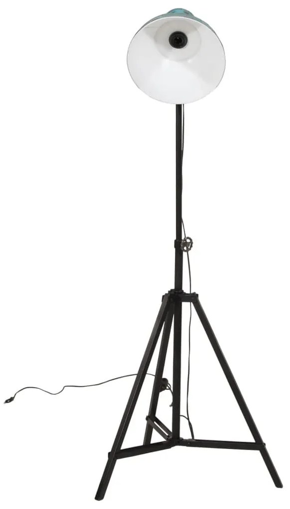 kopott kék állólámpa 25 W 61x61x90/150 cm E27