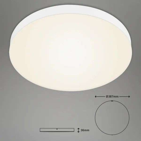 Briloner 7068-016-LED Mennyezeti lámpa FLAME LED/24,5W/230V 3000K átm. 38 cm fehér