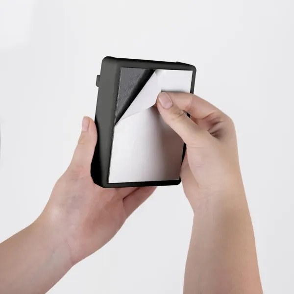 WENKO 25336100 - SARE kosár 21,5x29,5 cm ezüstszínű