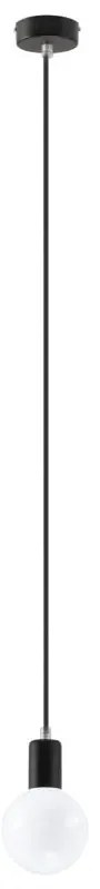 Bombilla fekete függőlámpa - Sollux