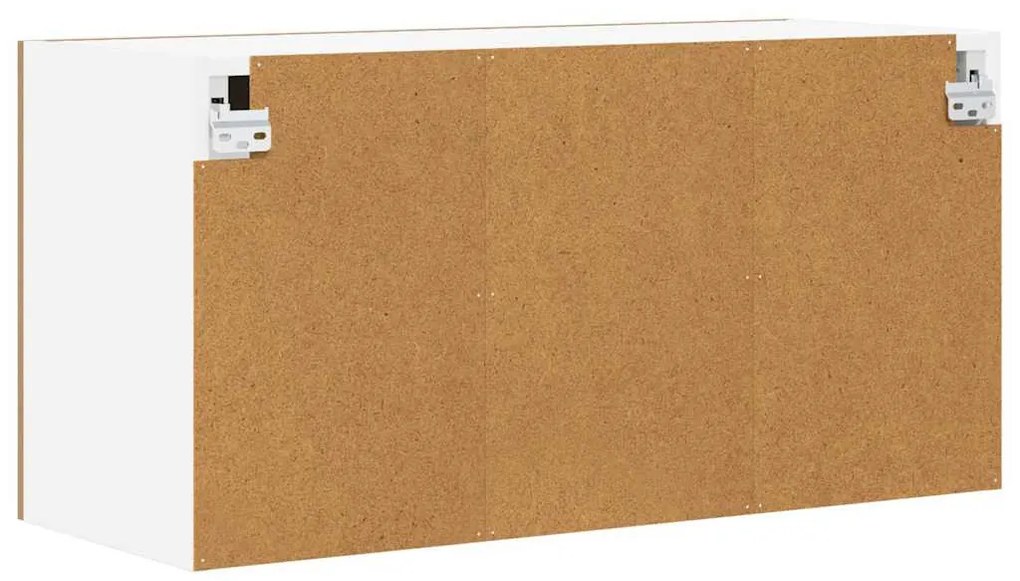 Függő szekrény Riga Artisan tölgy és fehér 80 x 31 x 40 cm