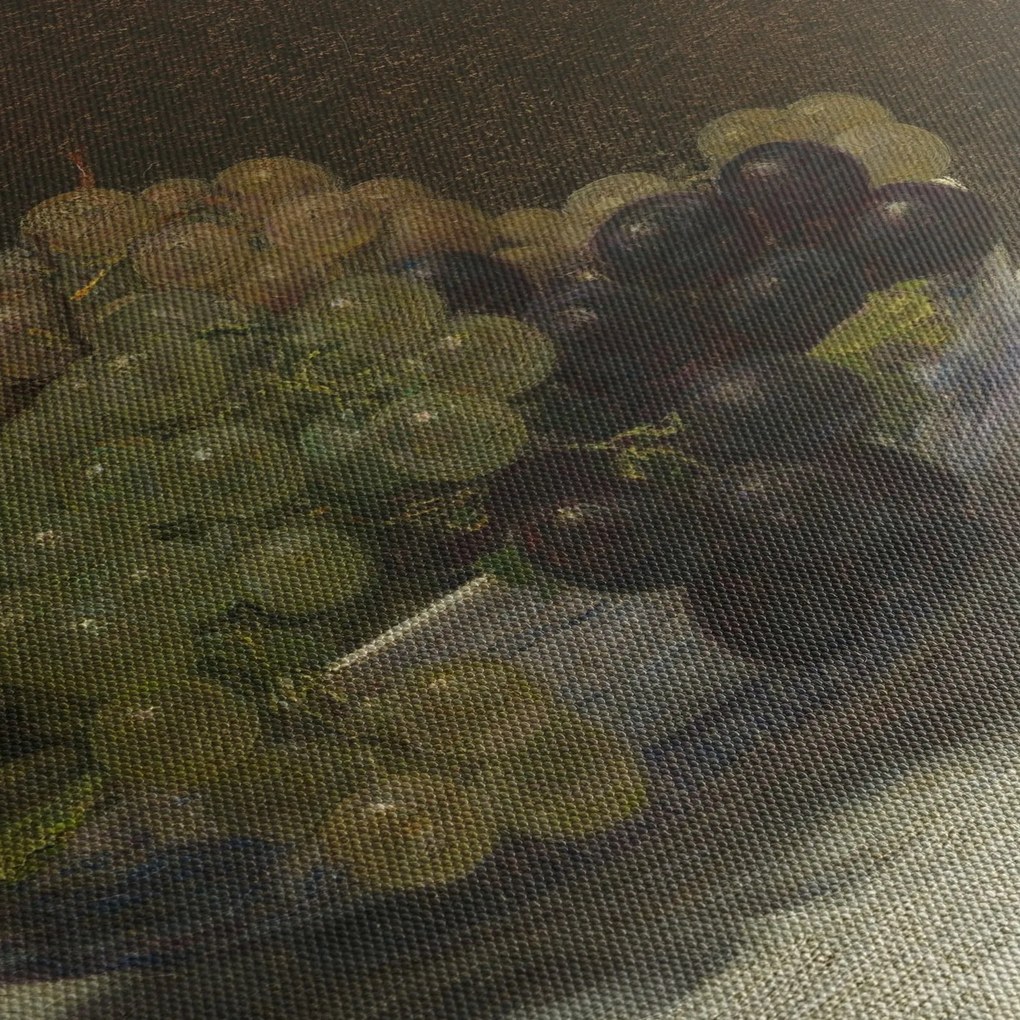 Kép - Henri Fantin-Latour, Still Life with Grapes and a Carnation, reprodukciók (150x105 cm)
