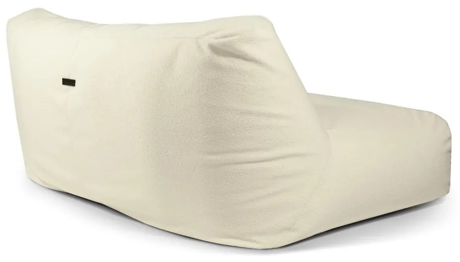 Világosszürke buklé babzsákfotel Sofa Tube 190 – SLOWDOWN