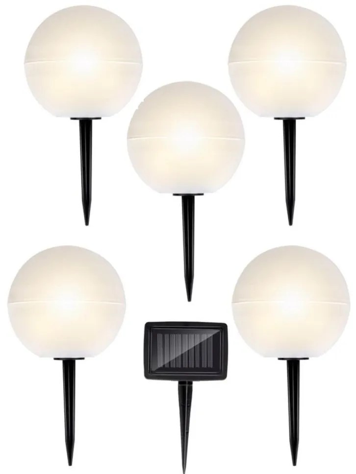 KÉSZLET 5x LED Szolár lámpa LED/3,2V többszínű