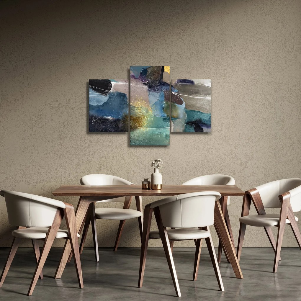 Kép - Akvarell absztrakció (90x60 cm)
