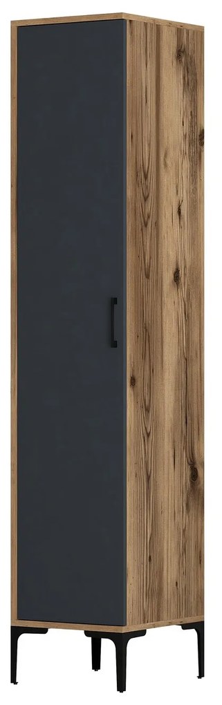 Ruhásszekrény Kiara S (dió + antracit). 1088407