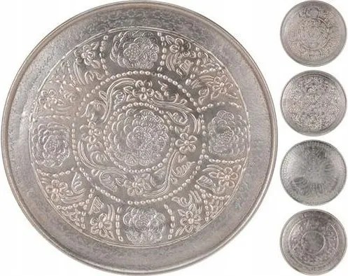 Ezüst tálca 38cm 1db