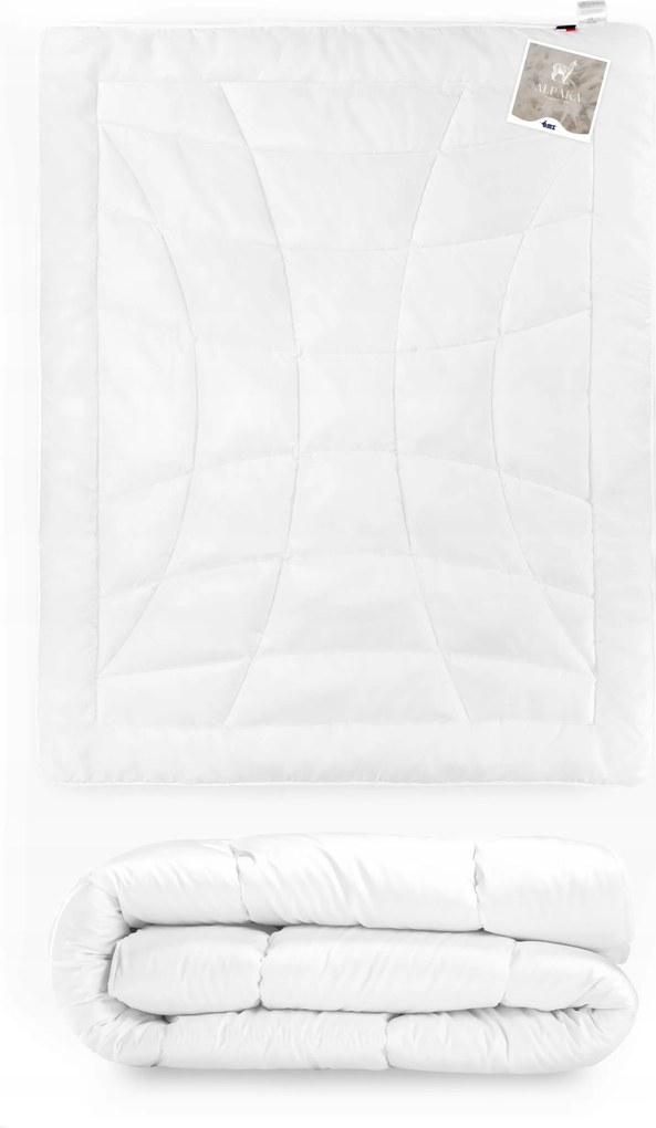 Alpaka téli paplan természetes hipoallergén gyapjú könnyű 220x240 Amz