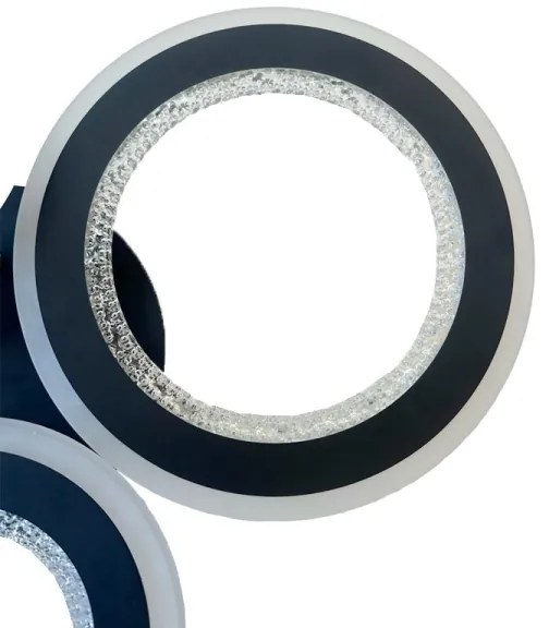 LED Dimmelhető felületre szerelhető csillár LED/100W/230V 3000-6500K + távirányítás