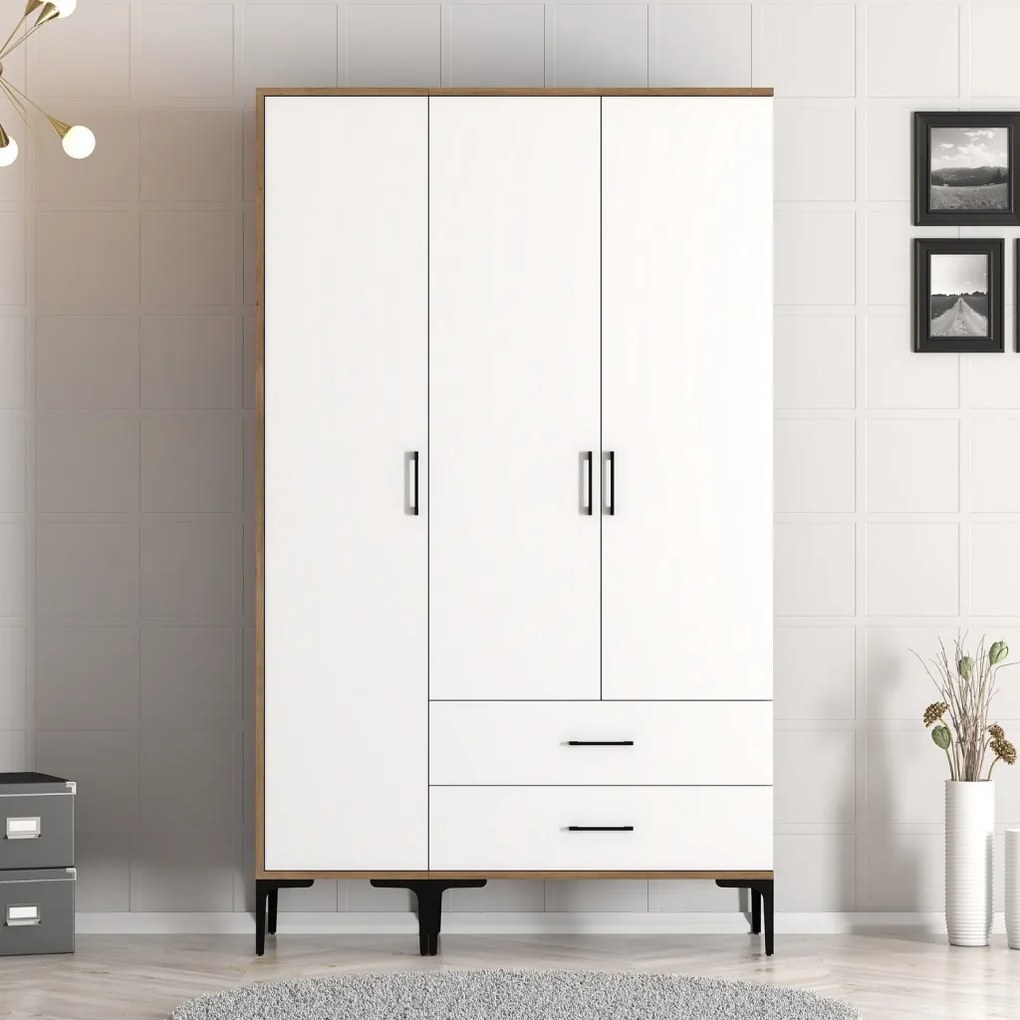 Kumsal ST - Walnut, White