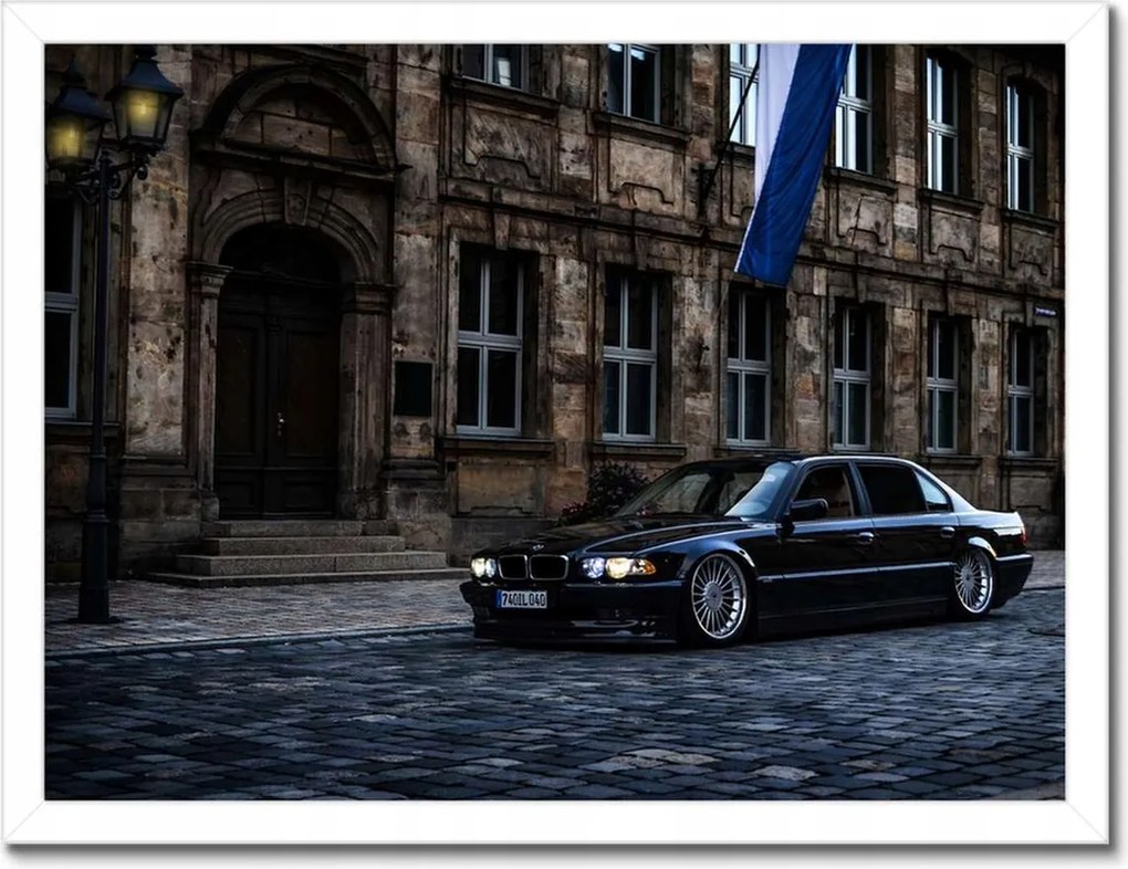 Poszterek keretben 40x30 Bmw 740IL Buma autó