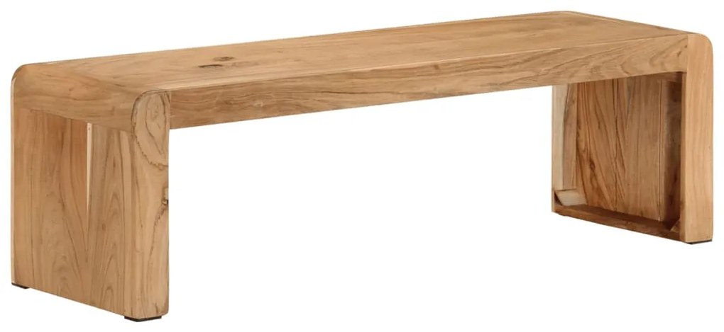tömör akácfa TV-szekrény 110 x 33 x 33 cm