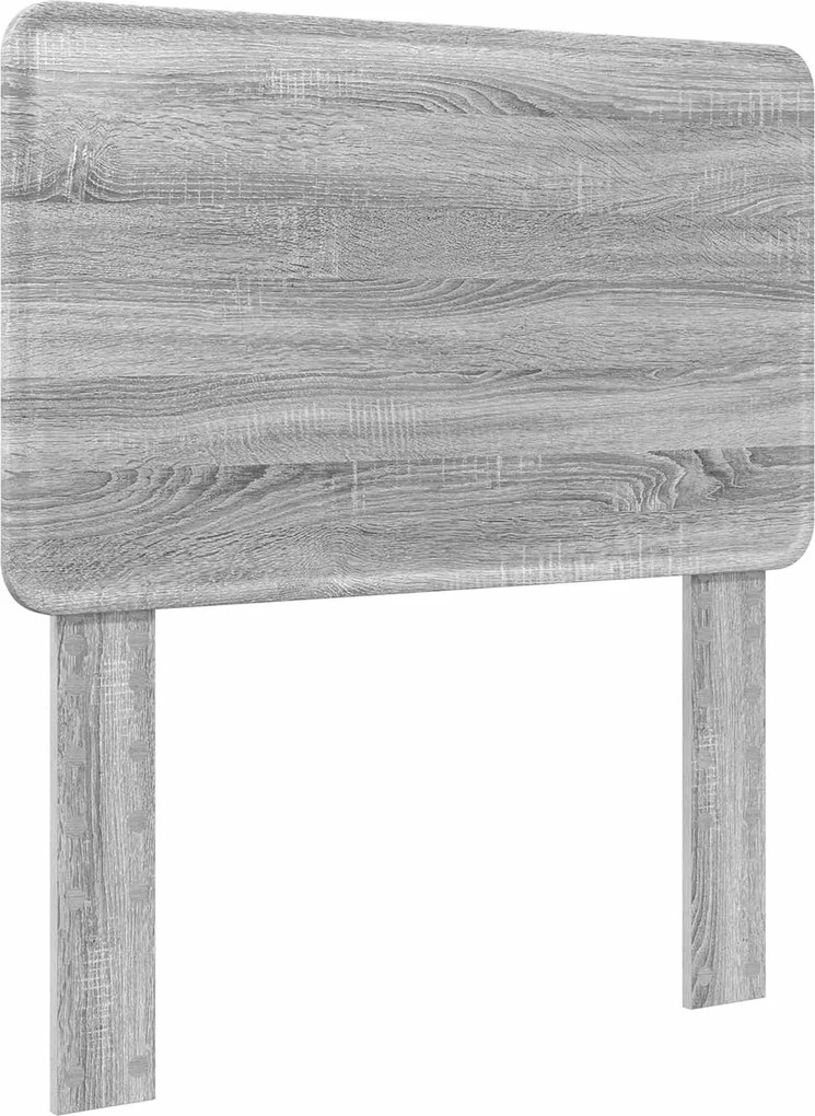 vidaXL Fejtámla Szürke Sonoma 75 cm Faanyag