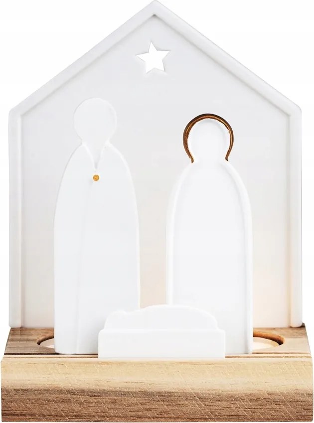 Rader Christmas Karácsonyi gyertyatartó Karácsonyi betlehem