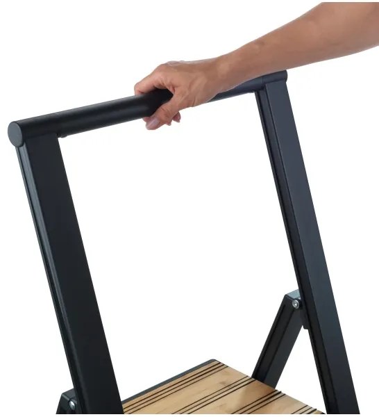 WENKO 50482100 - ALU-DESIGN fellépő 44x101 cm fekete