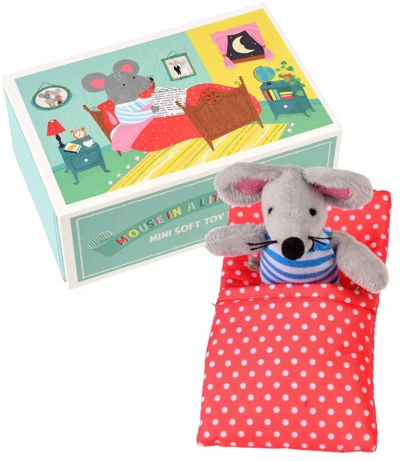 Plüssjáték Mini Mouse in a Little Box – Rex London