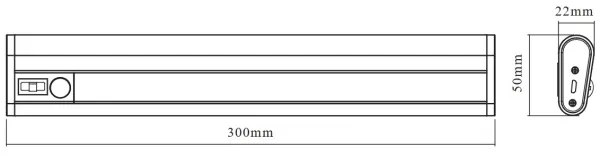 Osram - szenzoros LED pult alatti lámpa MOBILE LED/1,5W/3,7V 1800 mAh
