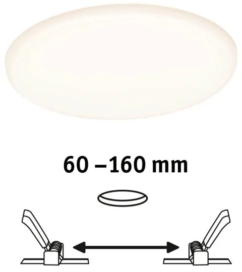 Paulmann 95386 - LED/15W IP44 állítható SMART VELUNA fürdőszobai lámpa 230V