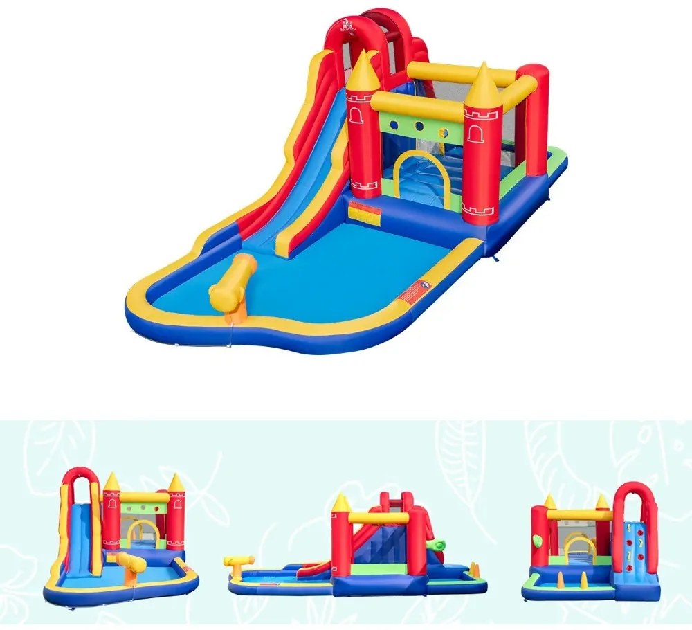 9az1ben felfújható vízicsúszda légfúvóval, 680W