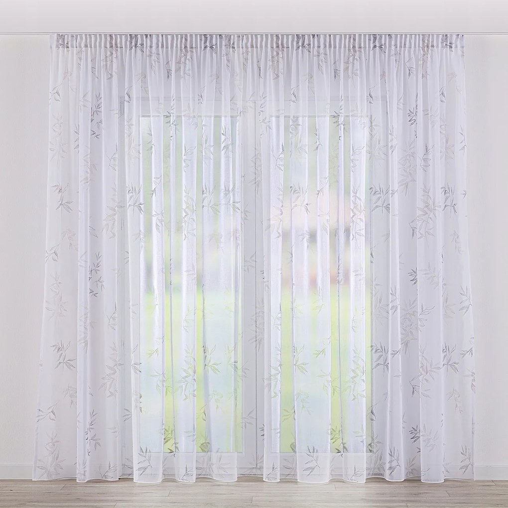 Kész Függöny szalag fátyol 140x260cm fehér