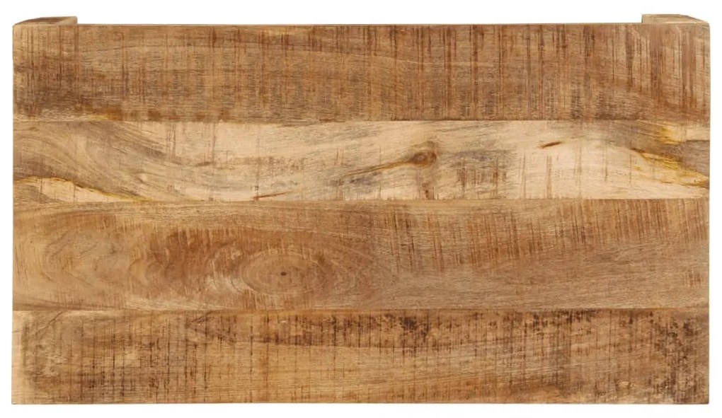 Tömör mangófa dohányzóasztal 100 x 55 x 40 cm