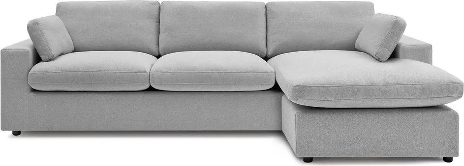 Világosszürke sarokkanapé Belair – Bobochic Paris