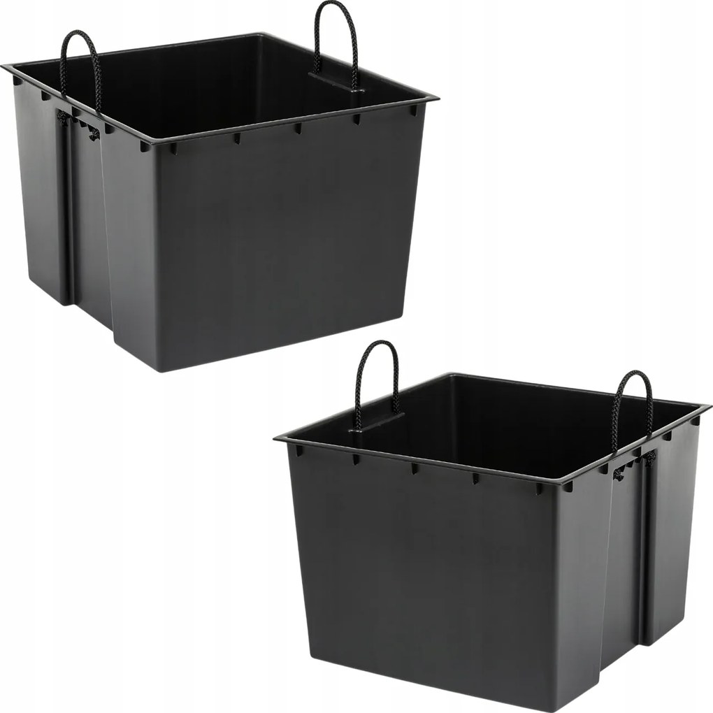 2x Utántöltő 30x30 CM Virágtartókhoz Juka/finezia Virágtartó Szett