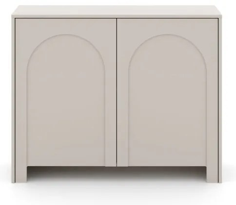 Comodă Arco cu 2 uși – design elegant, finisaj cașmir