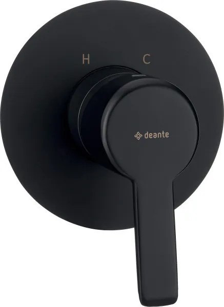 Arnika NERO süllyesztett zuhany csaptelep_váltó nélkül