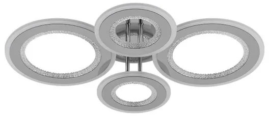 LED Dimmelhető felületre szerelhető csillár LED/100W/230V 3000-6500K + távirányítás