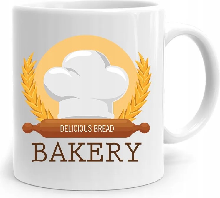 Ajándék Bögre Péknek Delicious Bread Bakery fényképes nyomtatással