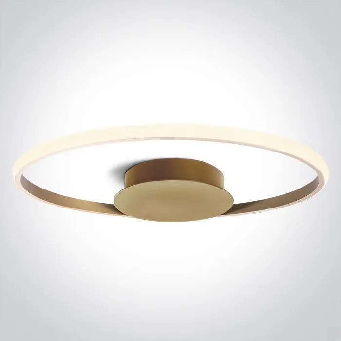 ONE LIGHT 63154B-CH-W DECORATIVE Kerek Mennyezeti Lámpa Pezsgő LED IP20