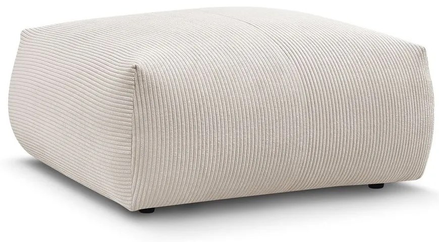 Krémszínű kordbársony lábtartó Voltaire – Bobochic Paris