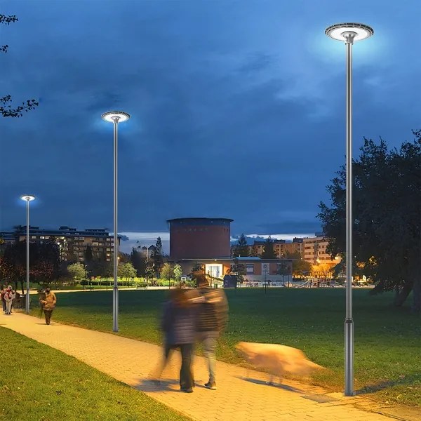 Brilagi-LED Kültéri utcai lámpa 5 m-es oszloppal URBANSPARK LED/120W/230V antracit IP65