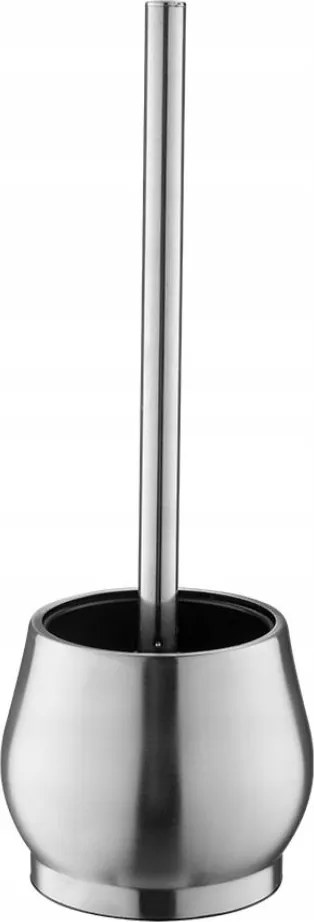 Wc kefe tartályral Stillo rozsdamentes acél fekete hegy 34719