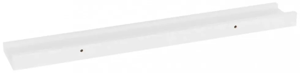 4 db fehér fali polc 60 x 9 x 3 cm